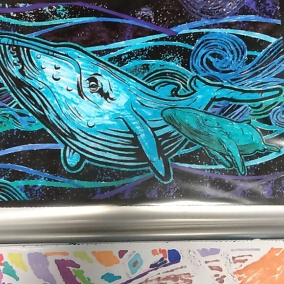 Coloring of sea life - Picture 1 of 1